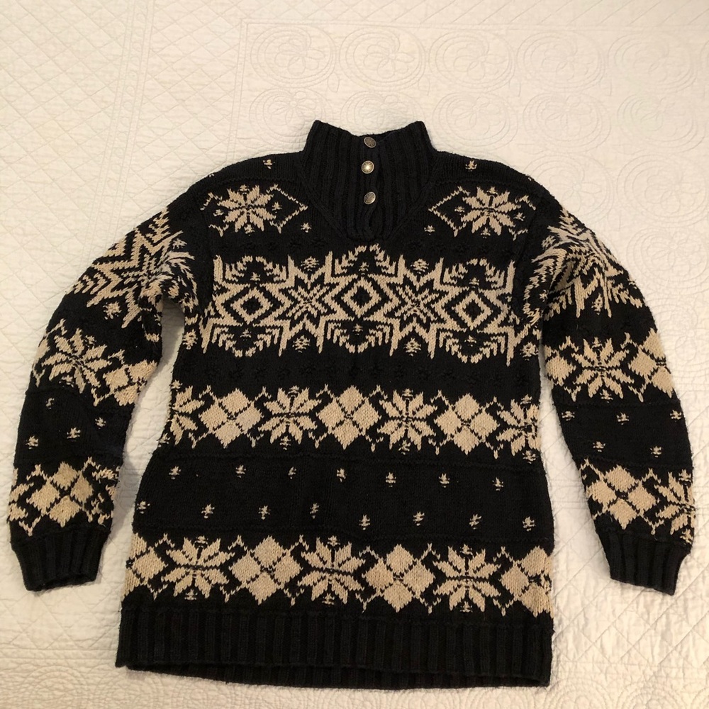 Lauren Ralph Lauren snowflake sweater. Size small.